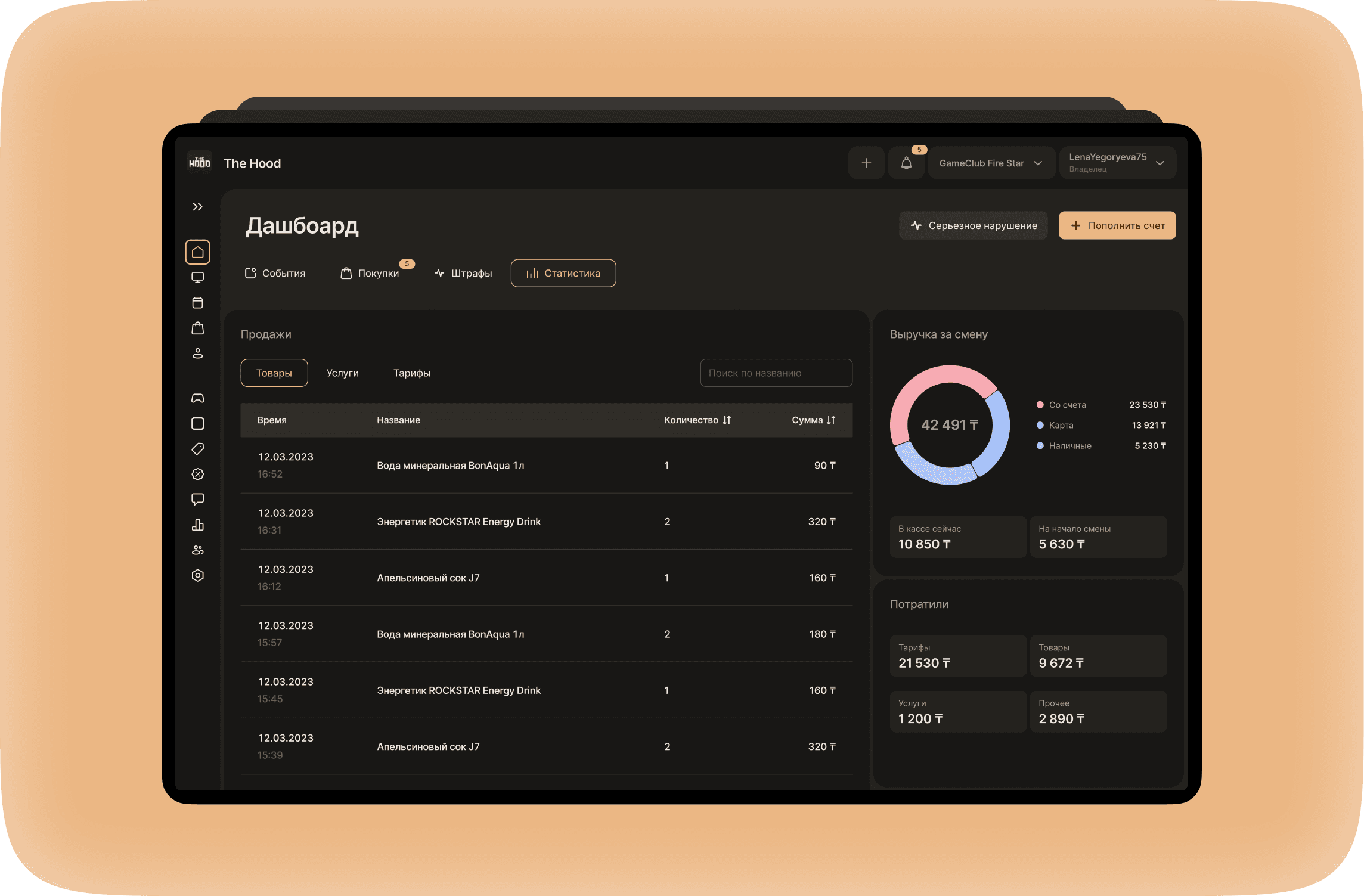 ERP для игрового клуба - изображение 12